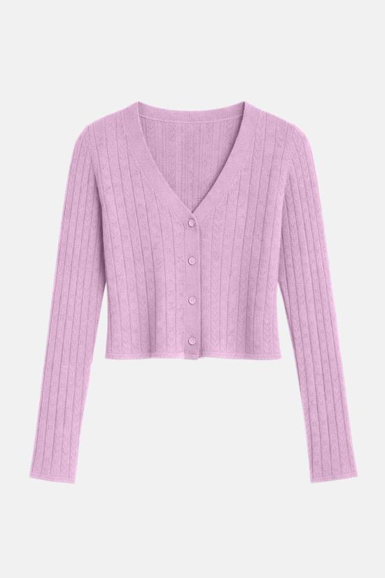  더 타일 클럽 가디건 타일 클럽 클레어 포인텔 카디건