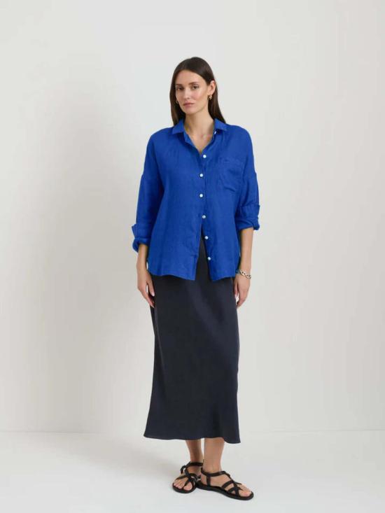  알렉스 밀 셔츠 조 리넨 셔츠 - ALEX MILL