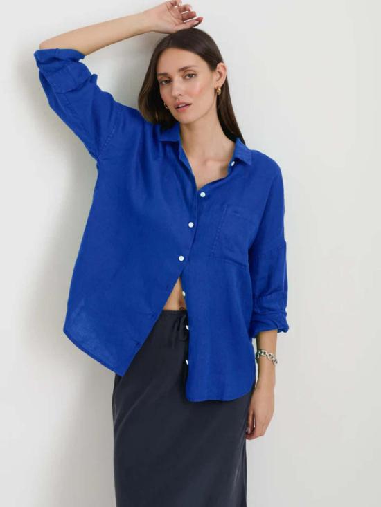  알렉스 밀 셔츠 조 리넨 셔츠 - ALEX MILL