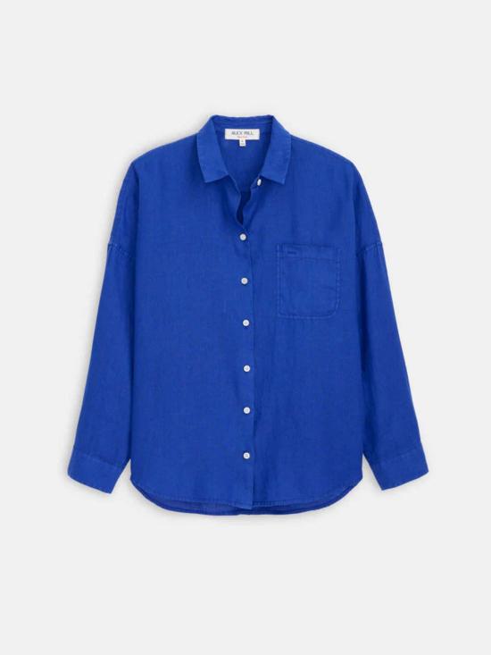  알렉스 밀 셔츠 조 리넨 셔츠 - ALEX MILL