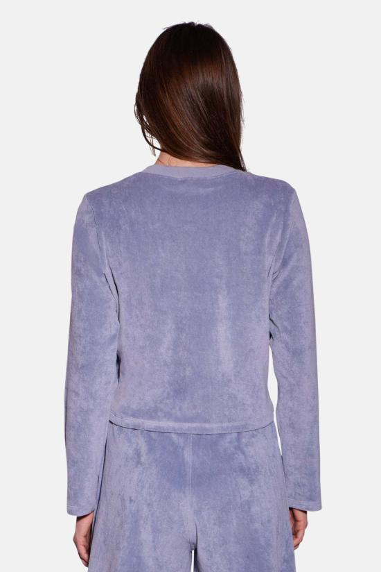  더 타일 클럽 긴팔 티셔츠 타일 클럽 조르디 테리 롱슬리브 탑 - THE TILE CLUB