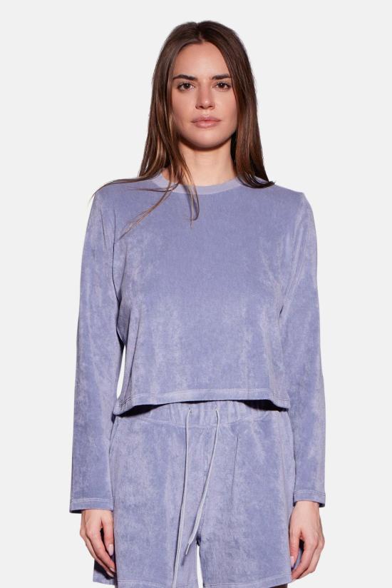  더 타일 클럽 긴팔 티셔츠 타일 클럽 조르디 테리 롱슬리브 탑