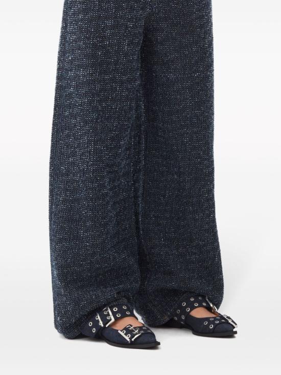 25SS 가니 플랫 슈즈 S2797642 DARK NAVY DOM - GANNI