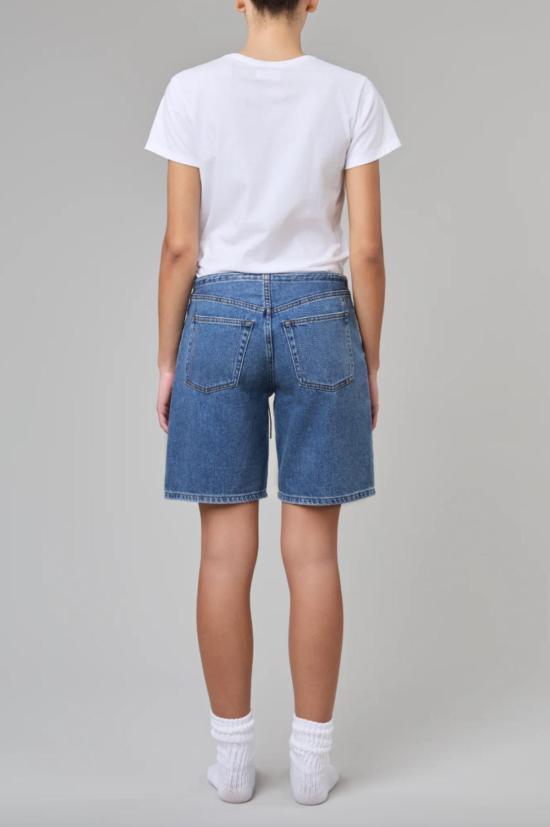  스틸히어 데님 숏팬츠 스틸 히어 뉴욕 쿨 반바지 - STILL HERE