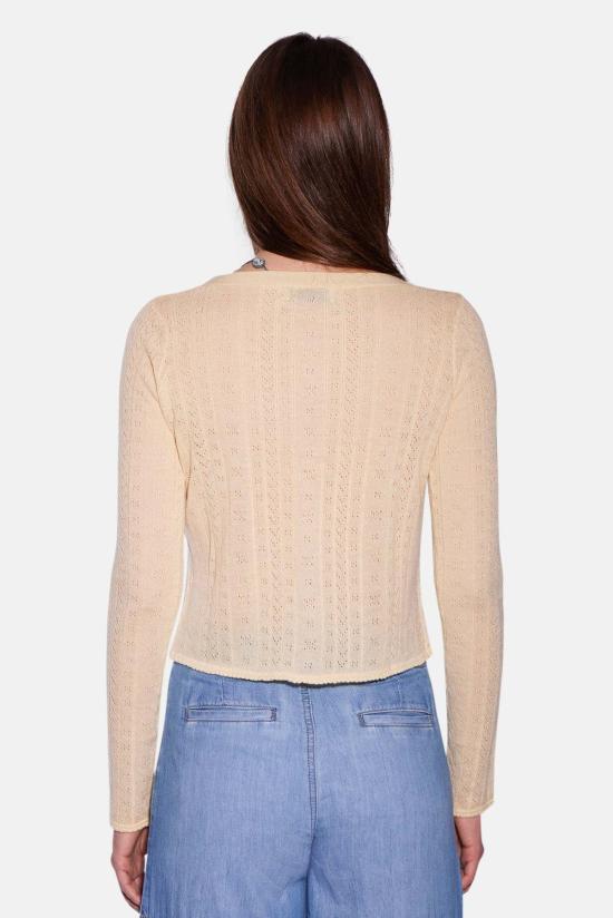  더 타일 클럽 가디건 타일 클럽 클레어 포인텔 카디건 - THE TILE CLUB