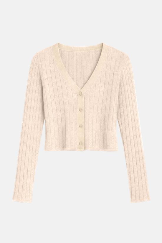  더 타일 클럽 가디건 타일 클럽 클레어 포인텔 카디건