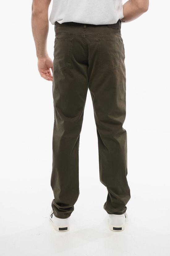  꼬르넬리아니 스트레이트 팬츠 824JF2 8820147 031 Military Green - CORNELIANI