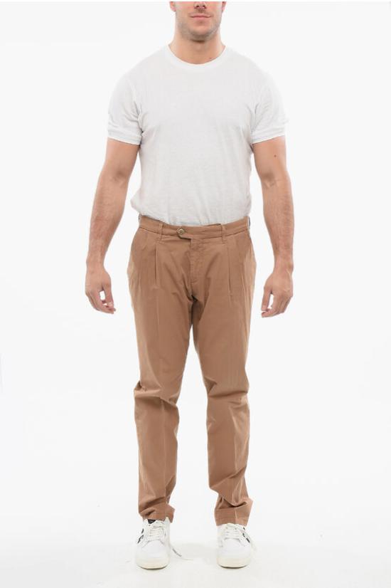  꼬르넬리아니 치노 팬츠 774EM6 6120168 042 Brown - CORNELIANI