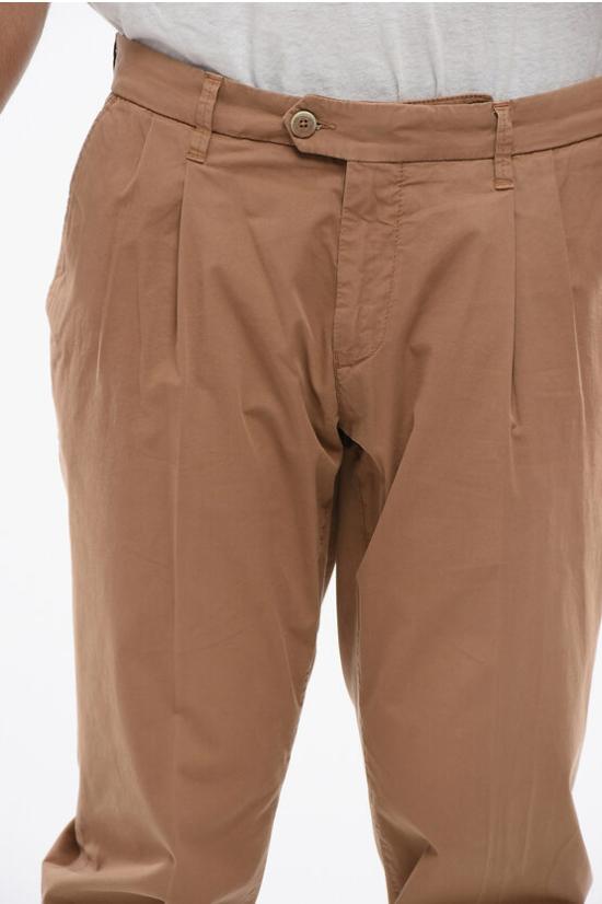  꼬르넬리아니 치노 팬츠 774EM6 6120168 042 Brown - CORNELIANI