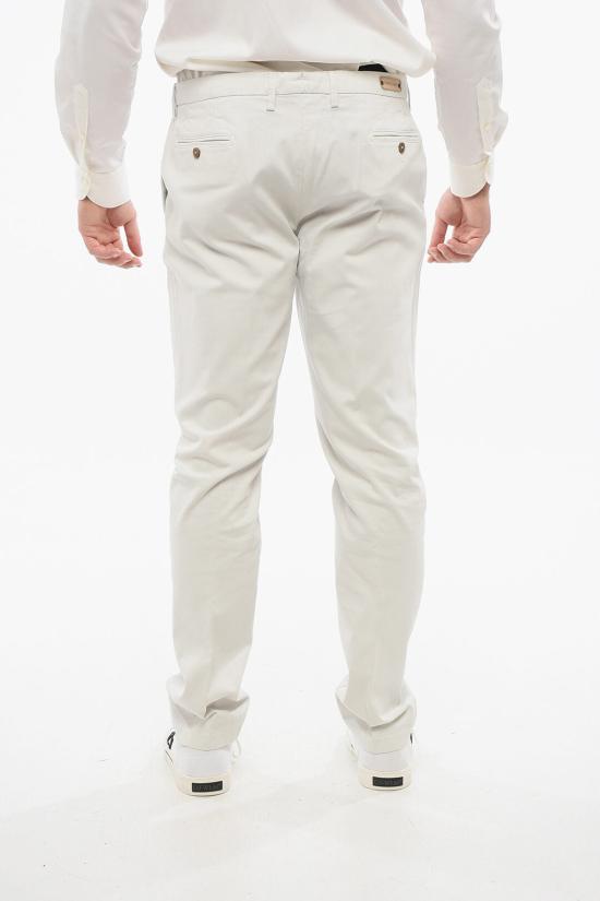  꼬르넬리아니 치노 팬츠 834ET1 9120166 074 White - CORNELIANI