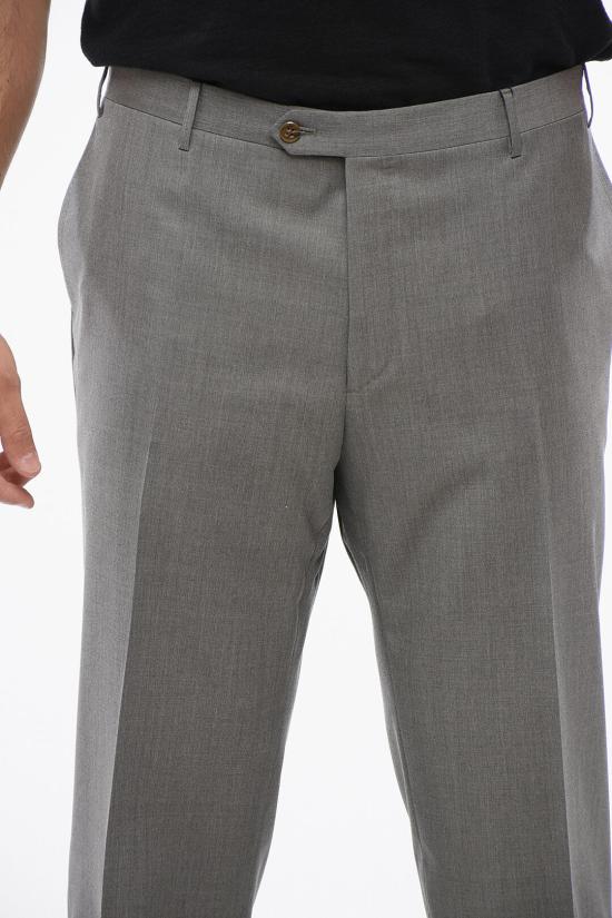  꼬르넬리아니 스트레이트 팬츠 835263 9118150 017 Gray - CORNELIANI