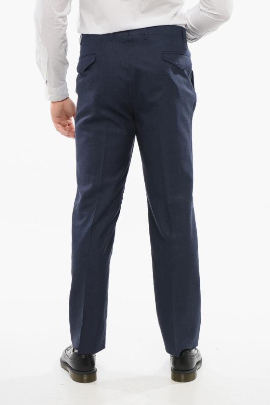  꼬르넬리아니 스트레이트 팬츠 814222 8114160 004 Blue - CORNELIANI