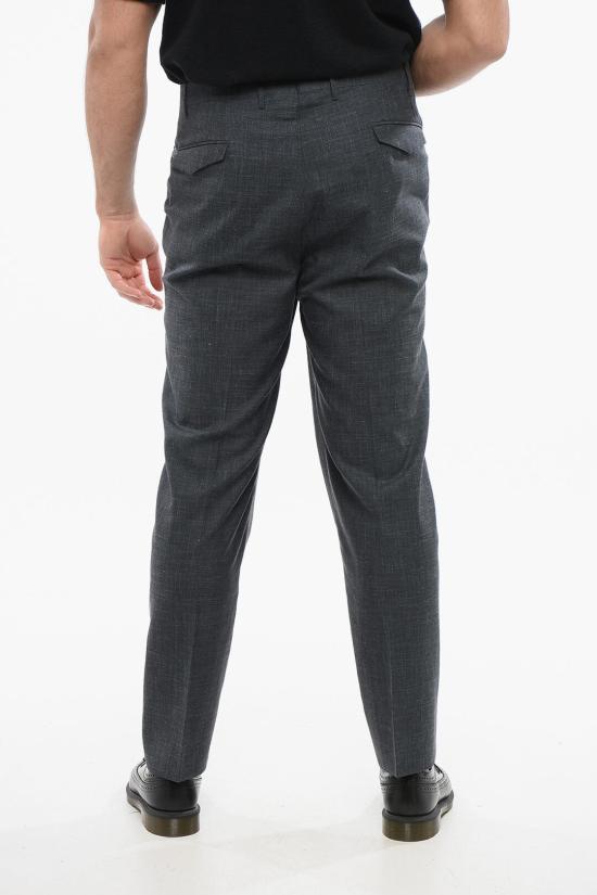  꼬르넬리아니 스트레이트 팬츠 814222 8114160 012 Gray - CORNELIANI