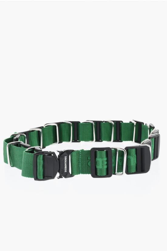  디스퀘어드2 패브릭 벨트 BEM0458 20205729 8077 Green - DSQUARED2