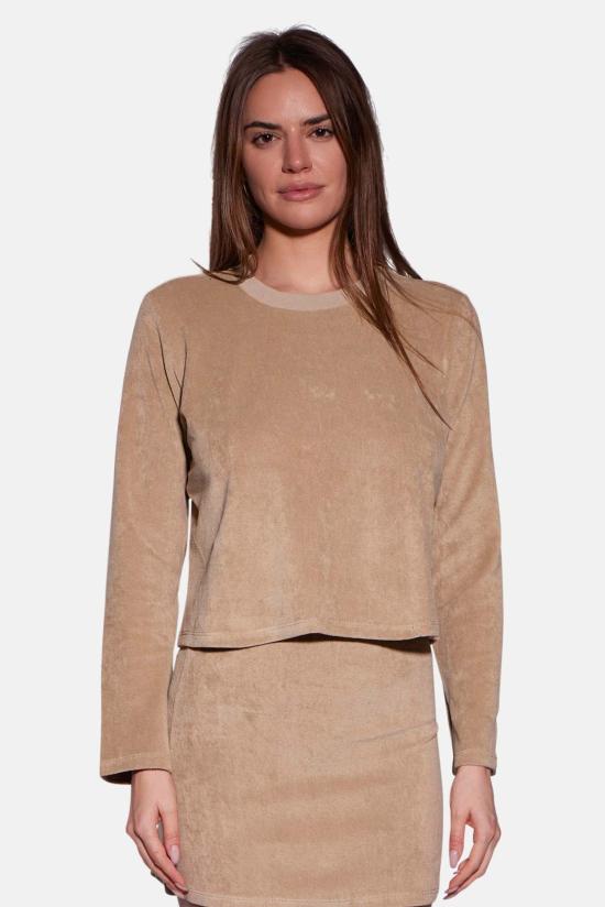  더 타일 클럽 긴팔 티셔츠 타일 클럽 조르디 테리 롱슬리브 탑