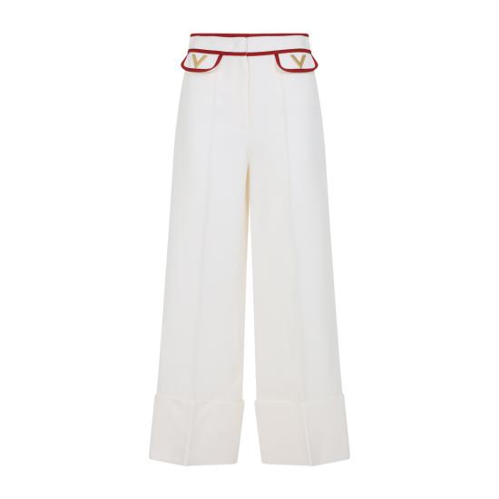 25FW 발렌티노 가라바니 스트레이트 팬츠 7B3RB6541CF AS0 AVORIO - VALENTINO GARAVANI