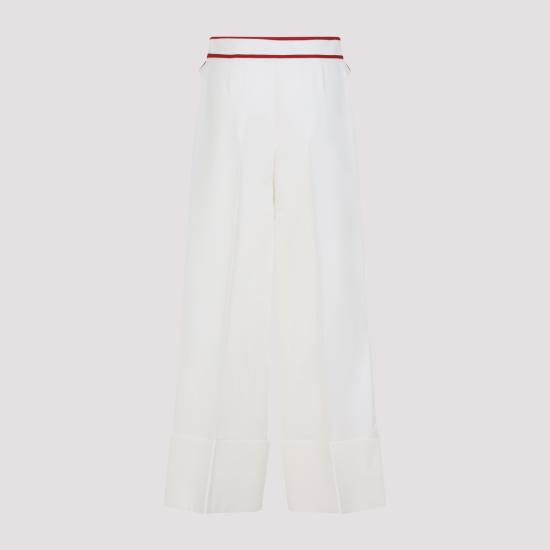 25FW 발렌티노 가라바니 스트레이트 팬츠 7B3RB6541CF AS0 AVORIO - VALENTINO GARAVANI