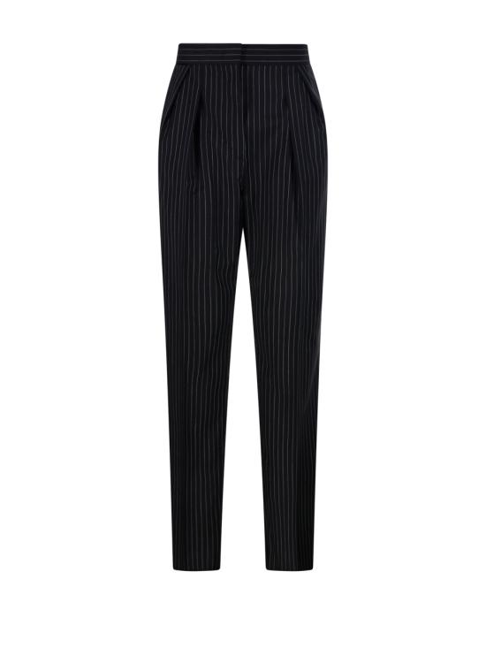 25FW 막스마라 스트레이트 팬츠 2521136021600 002 NERO BIANCO