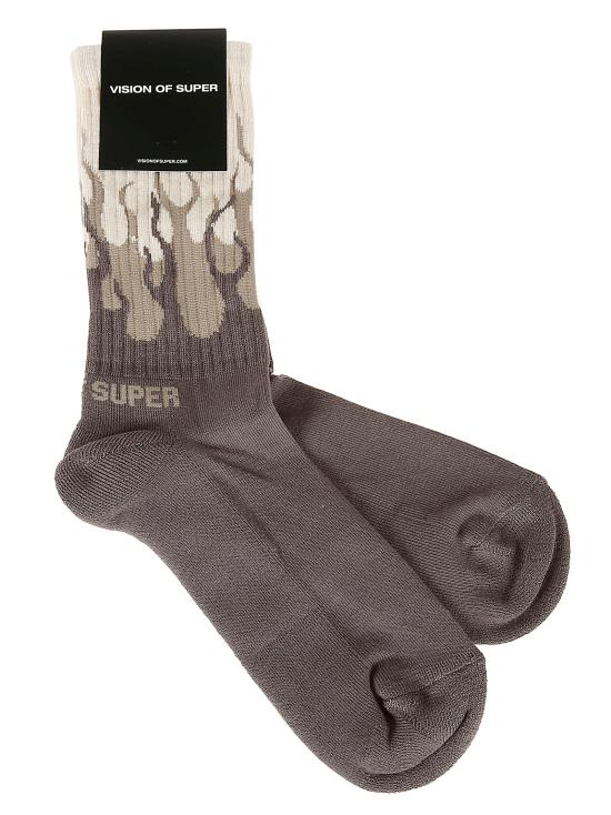  [키즈] 비전오브슈퍼 발목 양말 VSA 00425CZ GREY GREY