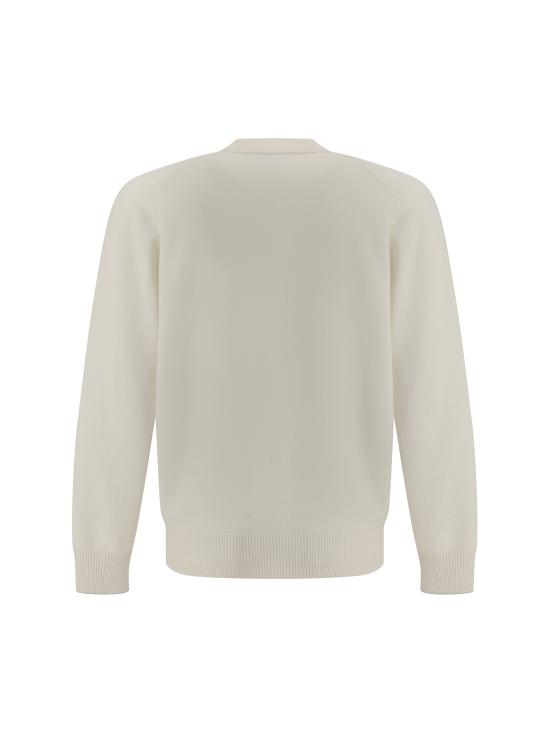 25FW 브루넬로 쿠치넬리 가디건 M22707006 CO312 WHITE - BRUNELLO CUCINELLI