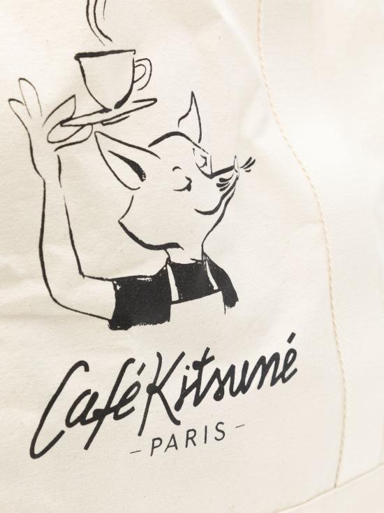  메종키츠네 토트백 CKMU05101WW9001P709 TAPIOCA DOM - MAISON KITSUNE