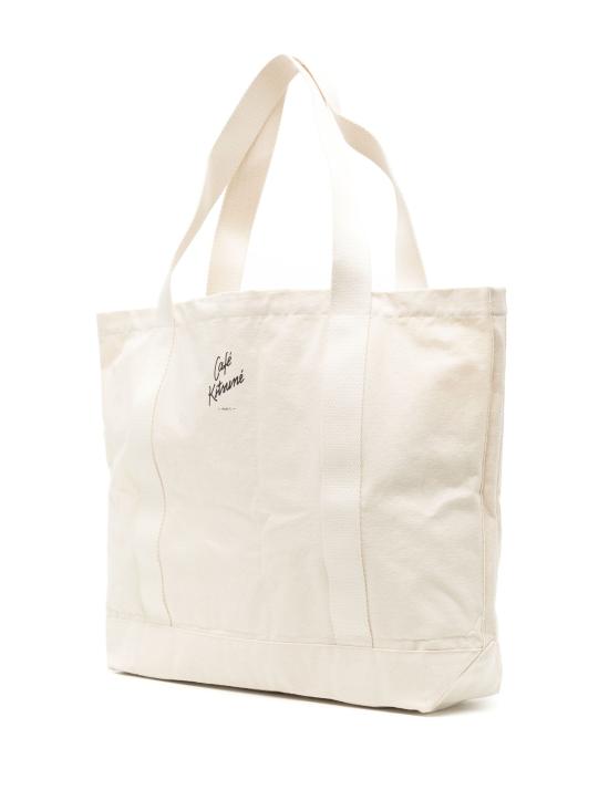  메종키츠네 토트백 CKMU05101WW9001P709 TAPIOCA DOM - MAISON KITSUNE