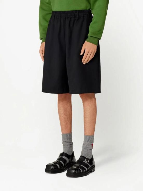  아미 스트레이트 팬츠 HSO302 PL0012001 BLACK - AMI