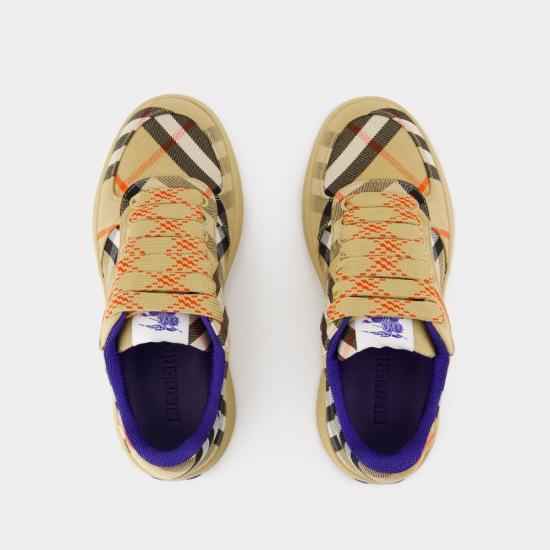  버버리 체크 테라스 스니커즈 8095372 B9368 CHECKED - BURBERRY