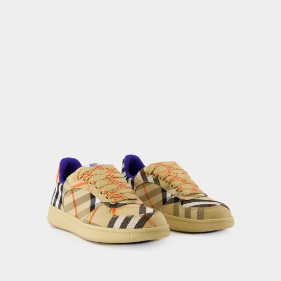  버버리 체크 테라스 스니커즈 8095372 B9368 CHECKED - BURBERRY