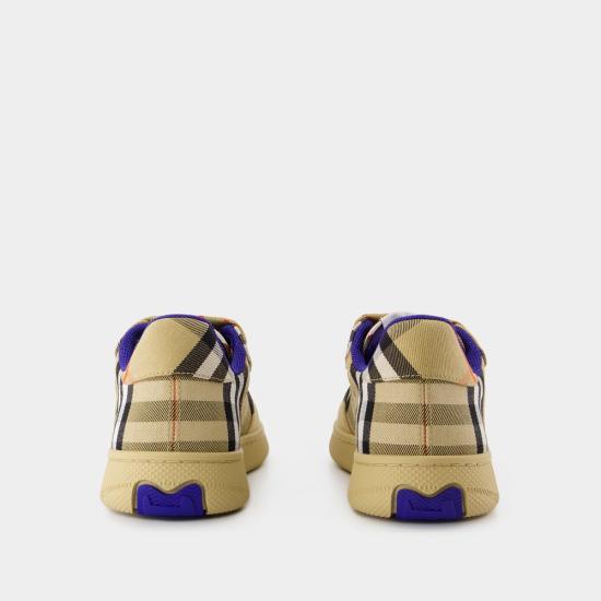  버버리 체크 테라스 스니커즈 8095372 B9368 CHECKED - BURBERRY