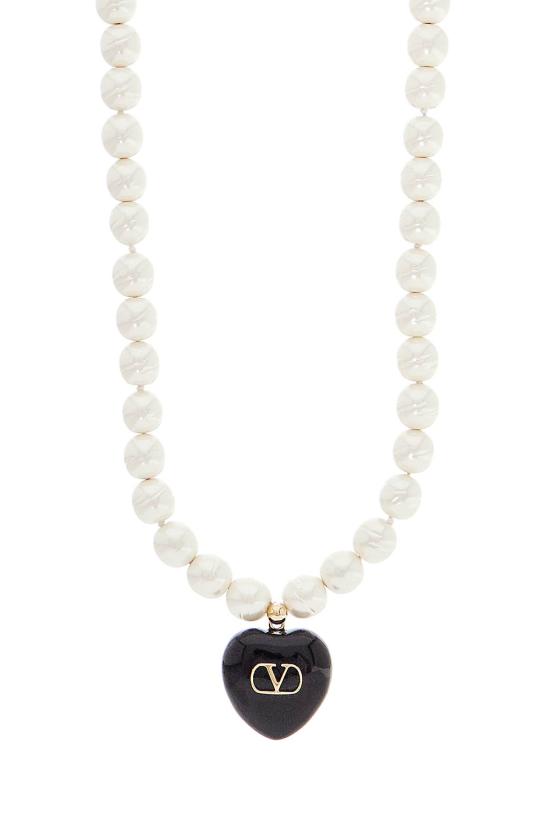 25SS 발렌티노 가라바니 목걸이/팬던트 6W2J0Y07LTD QYL WHITE - VALENTINO GARAVANI