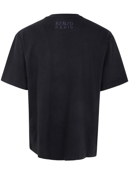 25FW 겐조 반팔 티셔츠 FF55TS5264SI 097 99J BLACK - KENZO