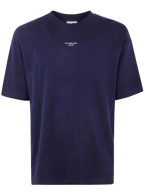 25FW 드롤드무슈 탑 PERM TS202 CO NY NAVY - DROLE DE MONSIEUR