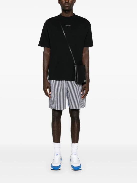 25FW 드롤드무슈 탑 PERM TS202 CO BL BLACK - DROLE DE MONSIEUR