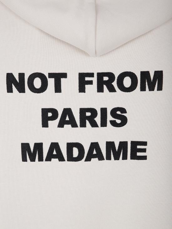 25FW 드롤드무슈 후드 티셔츠 PERM HO162 CO MT MASTIC - DROLE DE MONSIEUR