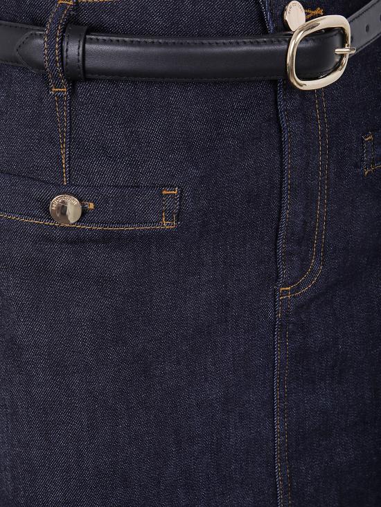 25FW 셀프 포트레이트 데님 스커트 PF25 808MSK BL BLUE - SELF PORTRAIT