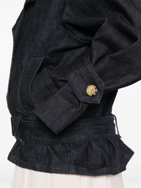 25FW 셀프 포트레이트 봄버 자켓 PF25 831J BLUE - SELF PORTRAIT