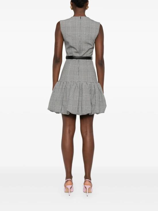 25FW 셀프 포트레이트 숏 원피스 PF25 017SA BW BLACK AND WHITW - SELF PORTRAIT