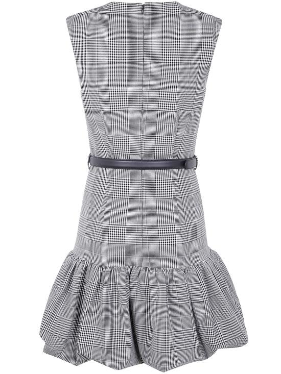 25FW 셀프 포트레이트 숏 원피스 PF25 017SA BW BLACK AND WHITW - SELF PORTRAIT