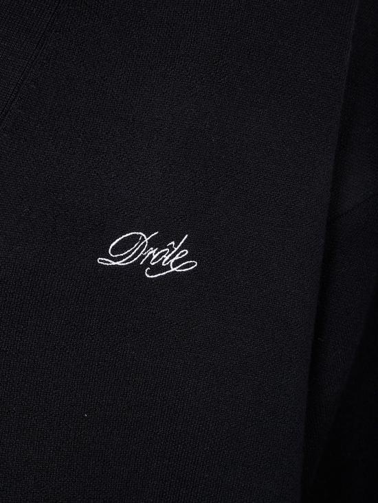 25FW 드롤드무슈 가디건 PERM CA123 WO BL BLACK - DROLE DE MONSIEUR