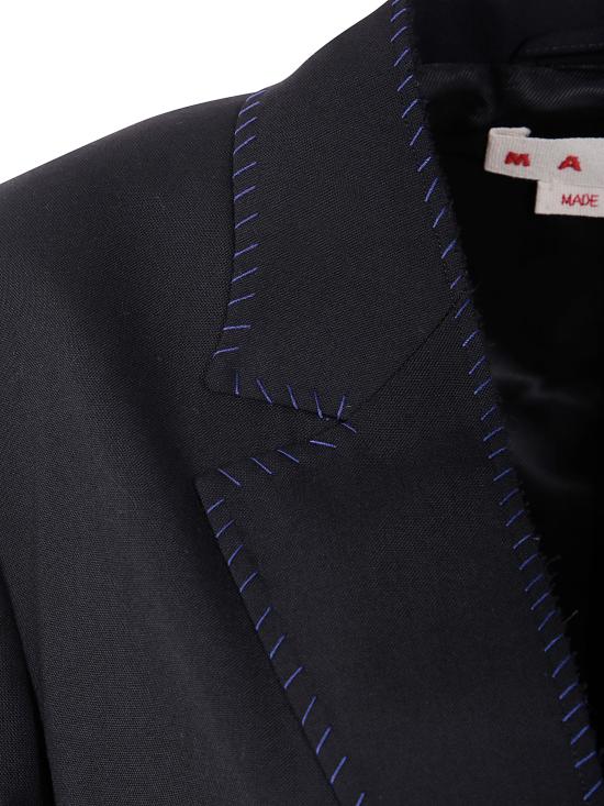 25FW 마르니 수트 자켓 GIMA0294SU TW839 00N99 BLACK - MARNI