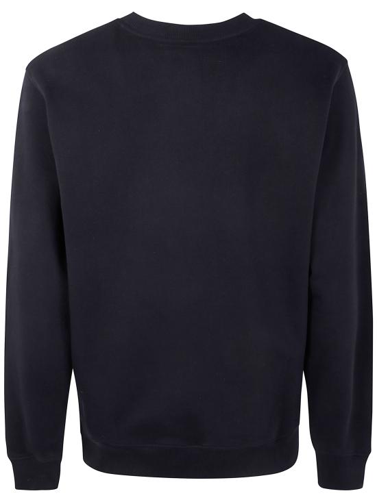 25FW 드롤드무슈 긴팔 티셔츠 PERM SW148 CO BL BLACK - DROLE DE MONSIEUR