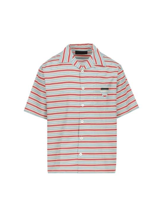 25FW 프라다 반팔 셔츠 UCS41417N4F0637 AI25 ASTRAL