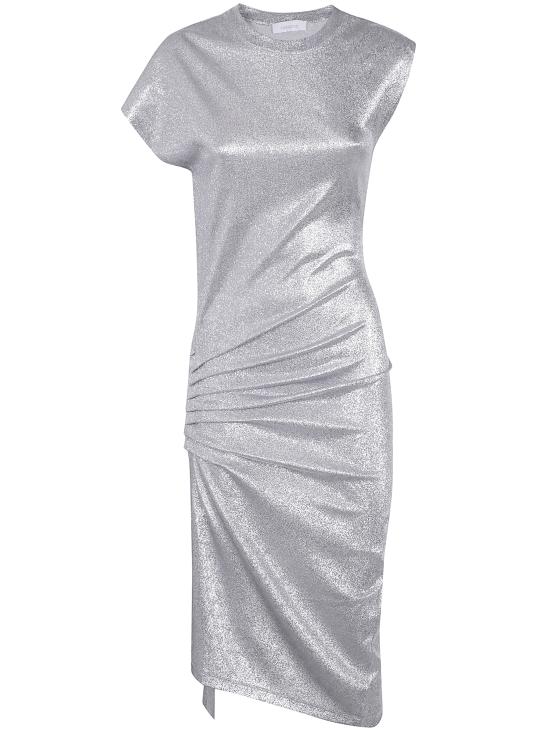 25SS 파코라반 미디 원피스 20PJRO007VI0222 P040 SILVER - PACO RABANNE