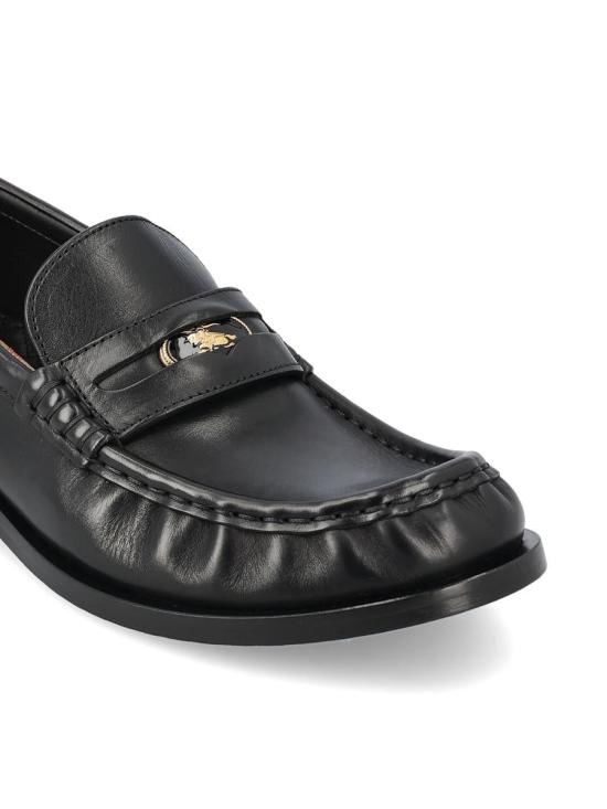 25FW 버버리 레더 카뎃 로퍼 8111868A1189 AI25 Black - BURBERRY