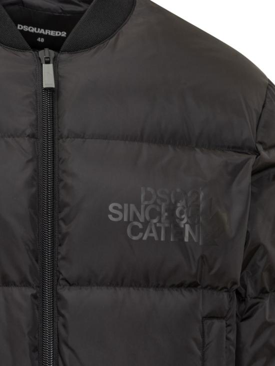 25FW 디스퀘어드2 숏패딩 S74AM1612S53817 900 Black - DSQUARED2