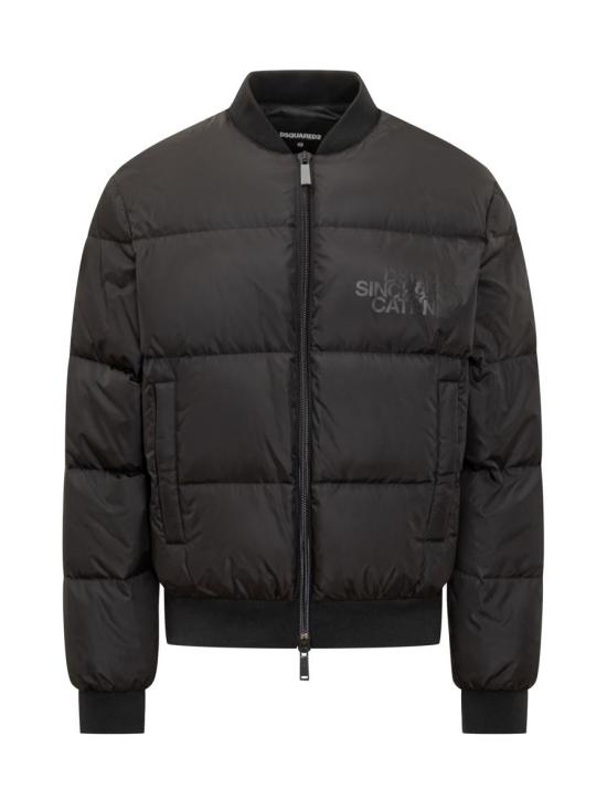 25FW 디스퀘어드2 숏패딩 S74AM1612S53817 900 Black