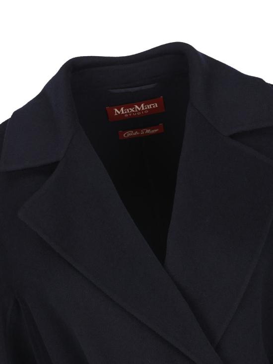 25FW 막스마라 스튜디오 코트 2526016111600006 AI25 BLUE - MAX MARA STUDIO