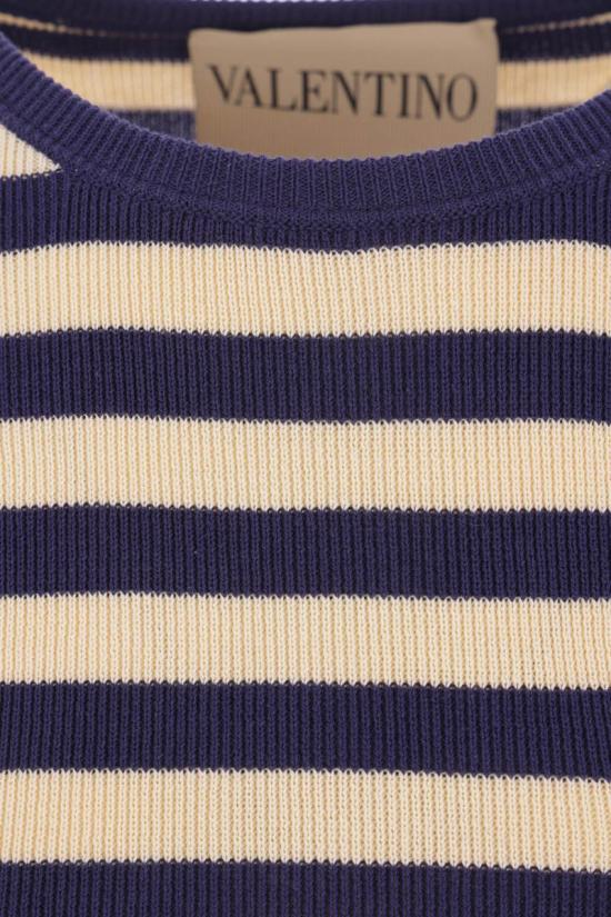 25FW 발렌티노 가라바니 스웨터 7B3KC66N9JDBRP BIRCH PROVENCE BLUE - VALENTINO GARAVANI