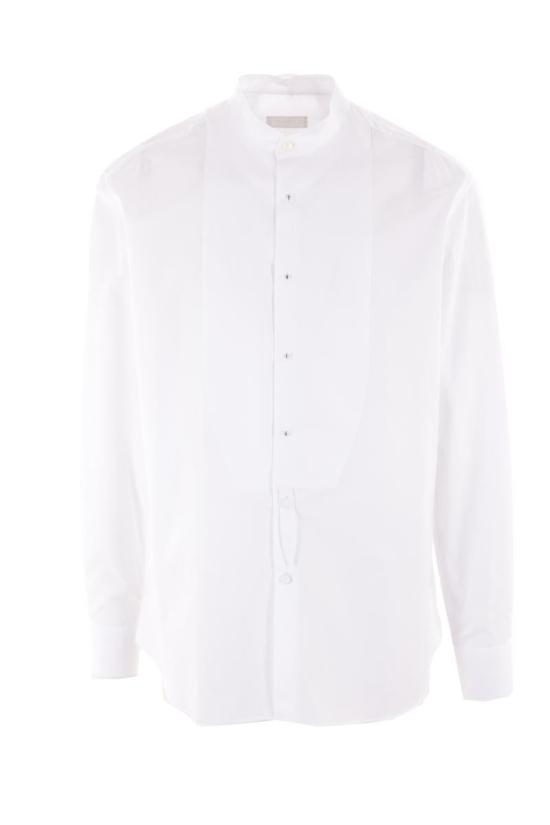 25SS 프라다 긴팔 셔츠 UCN582SOOO11AQF0009 WHITE